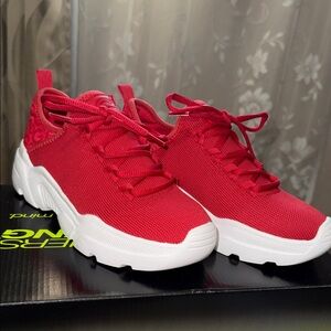 Red Athletic Sneakers